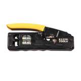 Ratcheting Data Cable Crimper / Stripper / Cutter, Compact redirect to product page