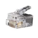 Modular Telephone Plugs RJ12 6P6C, 25-Pack redirect to product page