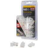 Pass-Thru Modular Data Plugs, RJ-45-CAT6A, UTP, 50-Pack redirect to product page