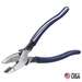 High-Leverage Side Cutting Pliers with Knurled Jaws and New England Nose, 9-3/8" Long