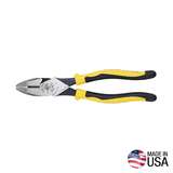 Journeyman High-Leverage Side Cutting Pliers with Crimping Die, 9.5" redirect to product page