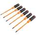 Insulated Screwdriver Set Plus Magnetizer, 7-Piece