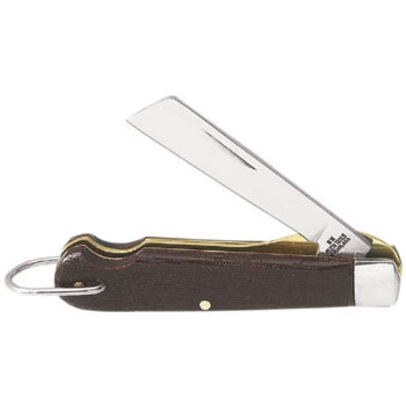 Compact Pocket Knife with Folding Carbon Steel Coping-Type Blade, 2-1/4" Long Blade
