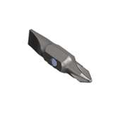 Reversible Screwdriver Bit for 1/4" Hex Drive, #1 Phillips x 1/4 Slotted, 1-1/4" Long, 2 per Package redirect to product page