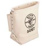 Canvas Bolt Bag with Bull Pin Loops and Tunnel Belt Connection, 5 x 9 x 10" redirect to product page