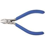 Midget Diagonal Cutting Pliers with Flush Tapered Nose, Spring-Loaded, 4" redirect to product page