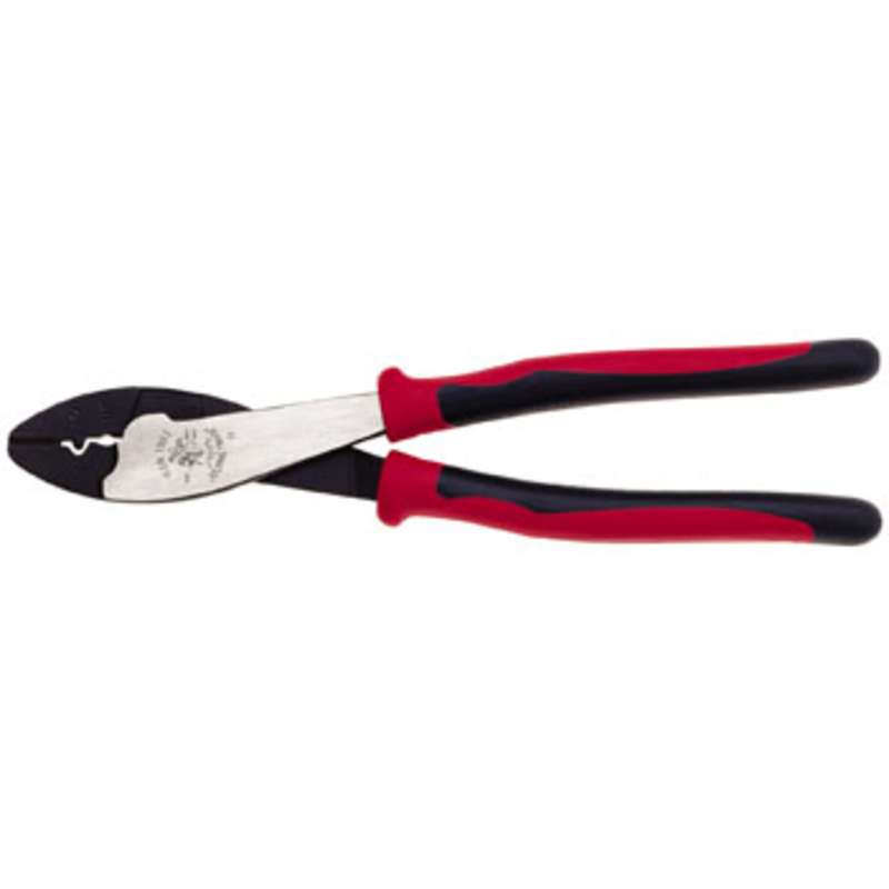 Journeyman™ Crimper/Cutter for 10 to 22 AWG Insulated and Non-Insulated Terminals, 9-3/4" Long