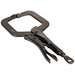 C-Clamp Locking Pliers With Standard Jaws, 9-Inch