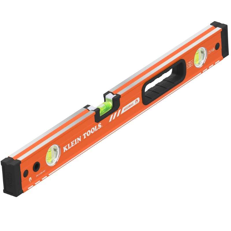 Magnetic Box Beam Level, 3 Vial, 24-Inch