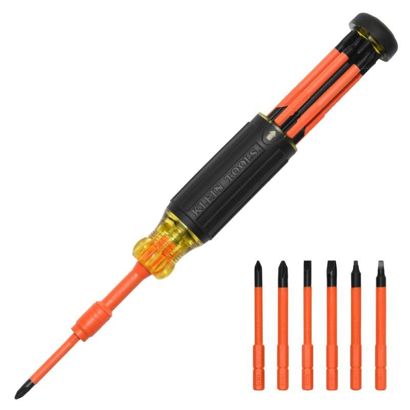 Insulated Screwdriver 6-in-1