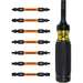 15-in-1 Ratcheting Impact-Rated Multi-Bit Torsion Zone Screwdriver