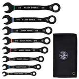 Ratcheting Combination Wrench Set, SAE, 90-Tooth, 8-Piece redirect to product page