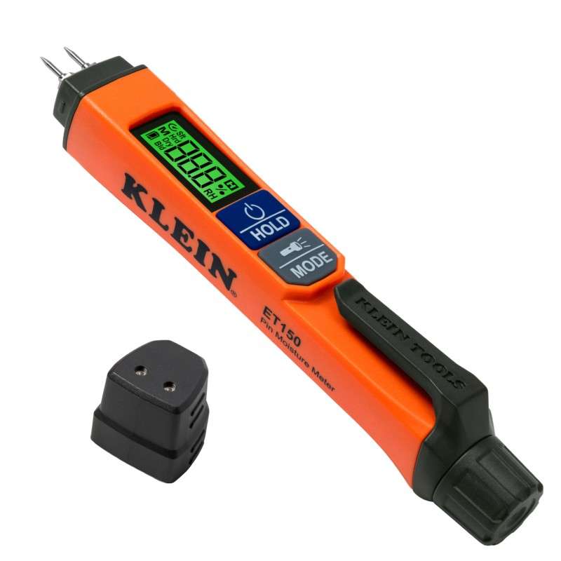 Pin Moisture Meter, Tethered Protective Cap, Includes 2 AAA Batteries