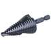 Quick Release Step Drill Bit with Spiral Flute, 7/8" to 1&1/8"