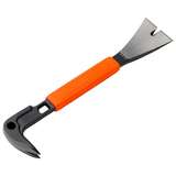 Molding Bar, w/Nail Dimpler, 10", Carbon Steel, Shock-Absorbing Grip, Orange redirect to product page