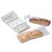 Clear Poly Bags on Wickets, 11 x 18" + 4"Bags x 1 Mil, 1000 per Case