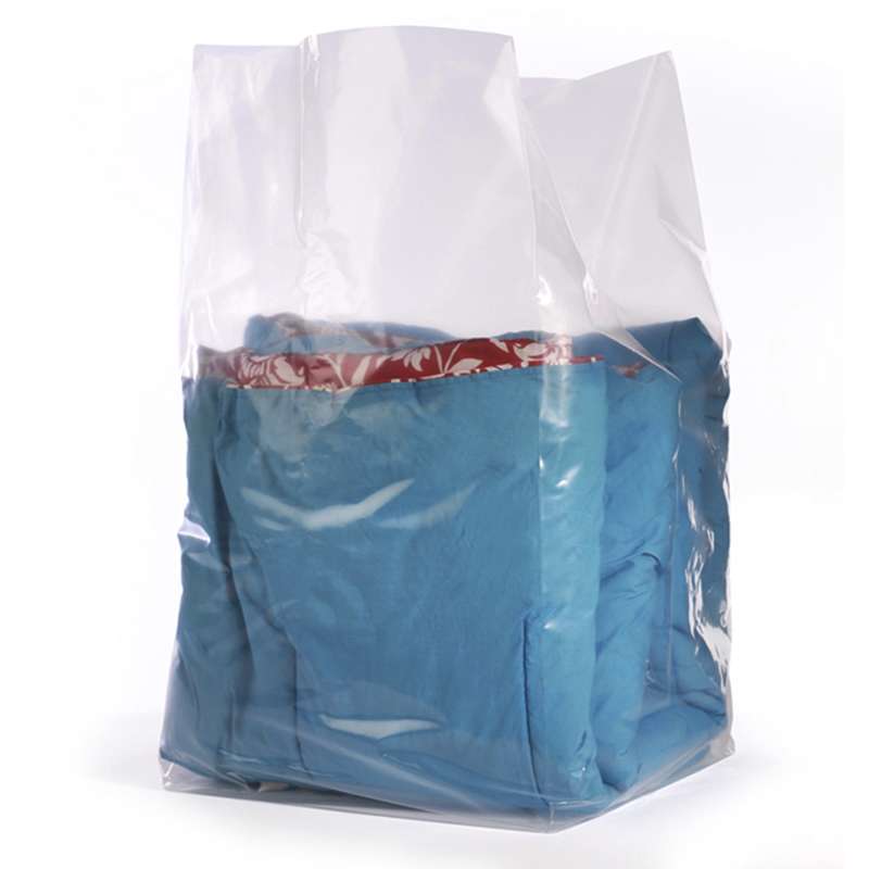 Clear Poly Gusset Bag, 20 x 20 x 48" 2Mil, 100 per Case