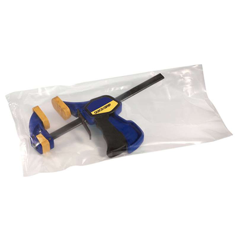 Clear Layflat Poly Bag, 10 x 24" 3 Mil, 1000 per Case