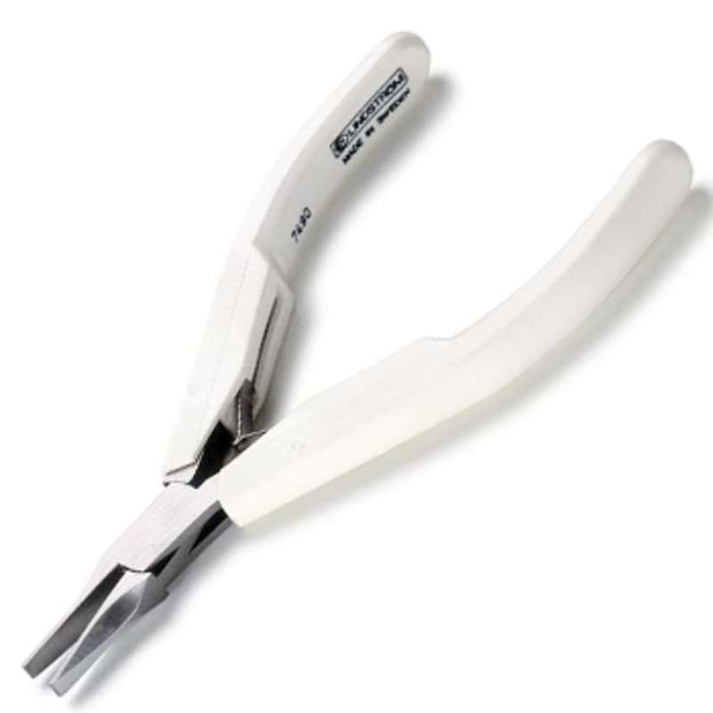 Supreme Series ESD-Safe Flat Nose Pliers with Smooth Jaws, 4-3/4" Long