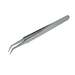 Lindstrom® SMD Grooved Stainless Steel Tweezer, 4.72 in