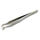 ESD-Safe High Precision Carbon Steel Tweezers, 12mm Tapered Cutting Tips, 4.53" Long redirect to product page