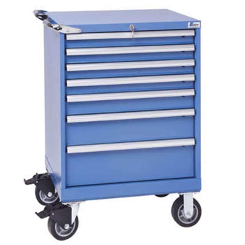 Xpress Mobile Cabinet STD 28.25"W x 22.5"D x 41.5"H with 7 Drawers