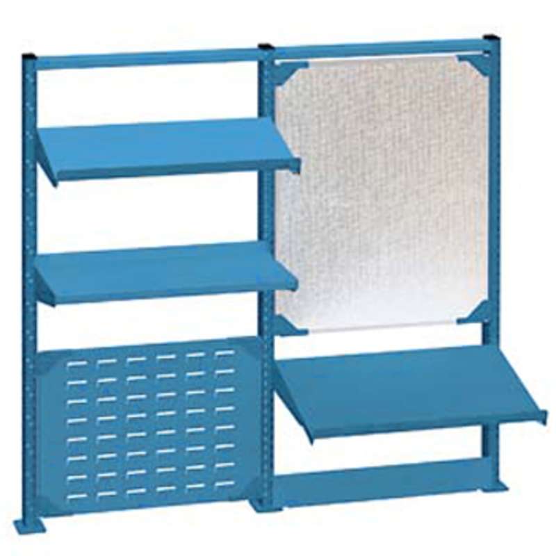Nexus Accessory System Kit for 72" Lista Workbenches, Classic Blue