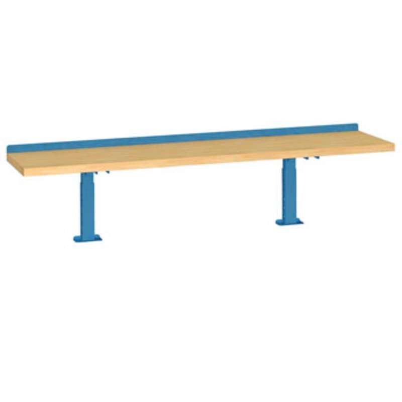 ESD-Safe Adjustable Riser Shelf, Classic Blue, 12 x 72"