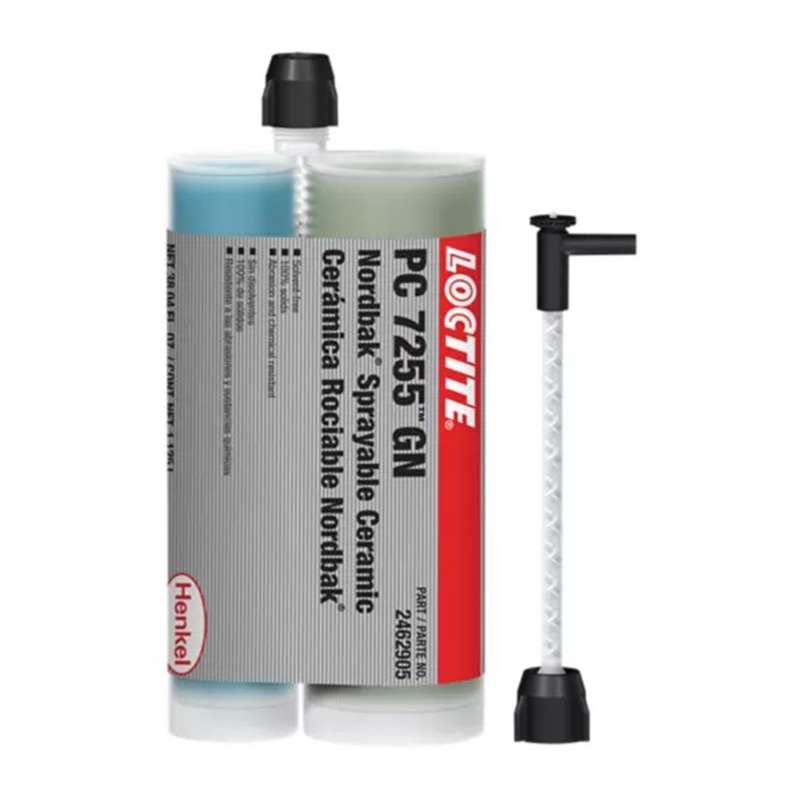 PC 7255 Sprayable Ceramic Wear Resistant Coating, Green, 1.125ml/Cartridge