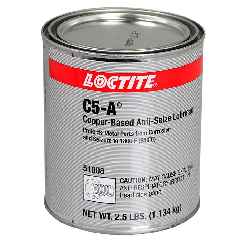 C5-A® Copper Based Anti-Seize High Temperature Lubricant (Meets Mil-PRF-907F), 2.5 lb. Can