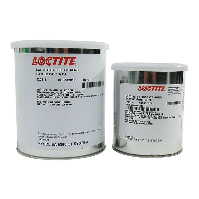 EA 9360 Aero 2-Part Epoxy Paste Adhesive, (A)-QT (B)-PT Kit