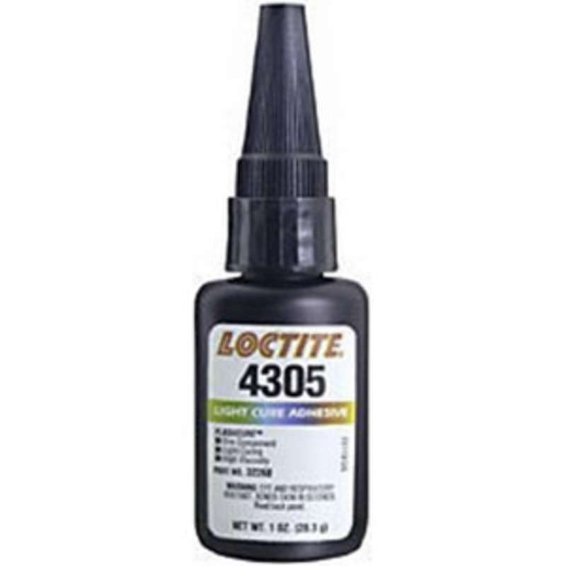 Loctite 4305 Light Cure Instant Adhesive, 1 oz