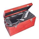 Outside Micrometer Set, Mechanical, 6"-12" Range, 0.0001 Graduations redirect to product page