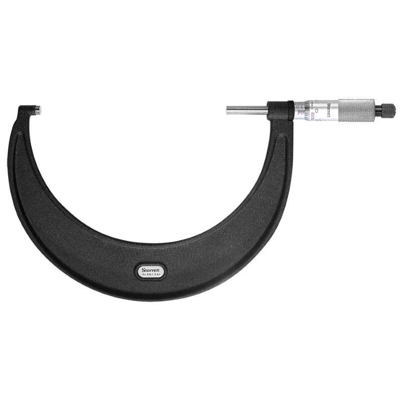 Outside Micrometer, Mechanical, 5"-6" Range, 0.0001" Graduations