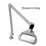 WAVE LED ESD-Safe 3.5-Diopter Illuminated Magnifier with 45" Reach with Edge Mount Clamp, Black redirect to product page