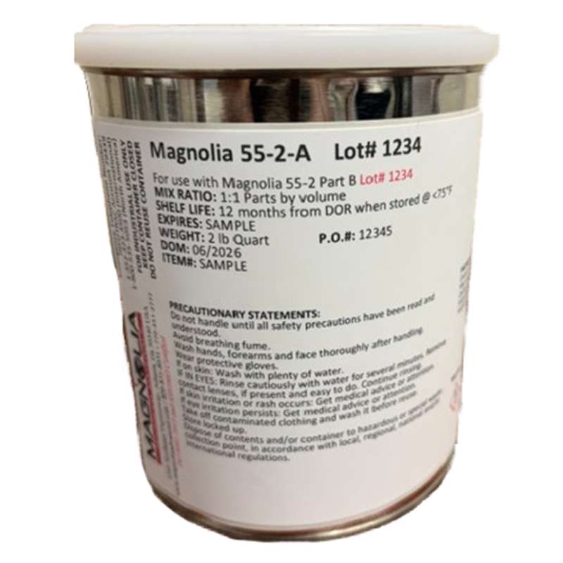 Magnobond 55-2 A/B, Two-Component Epoxy Adhesive, 2 Quart Kit