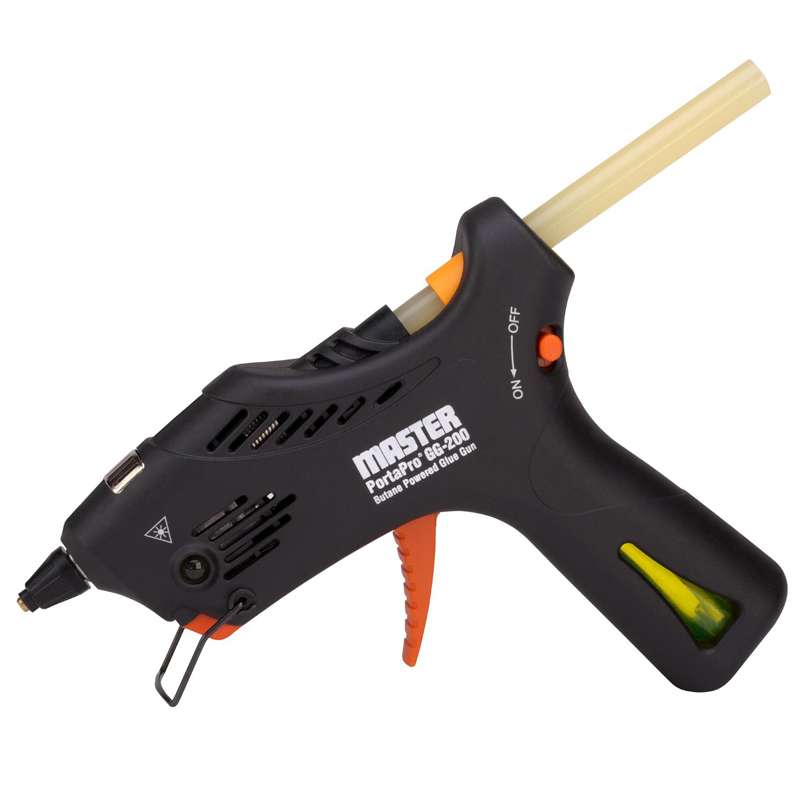 PortaPro Butane Cordless Glue Gun, Lightweight, 392°F, Butane Not Included