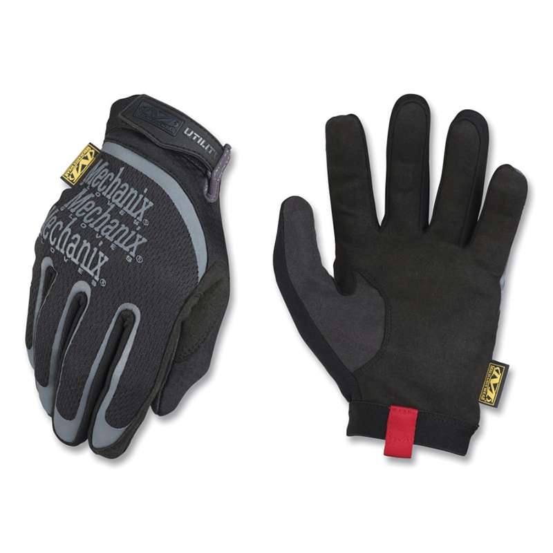 Gloves, Utility, TrekDry, Thermoplastic Rubber, Small, Black