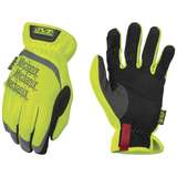 Safety Gloves, Hi-Viz, FastFit, Lock Ring, Large, Yellow redirect to product page