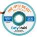 One Step Solder Braid .100" Blue Series Dissipative Spool, 5'