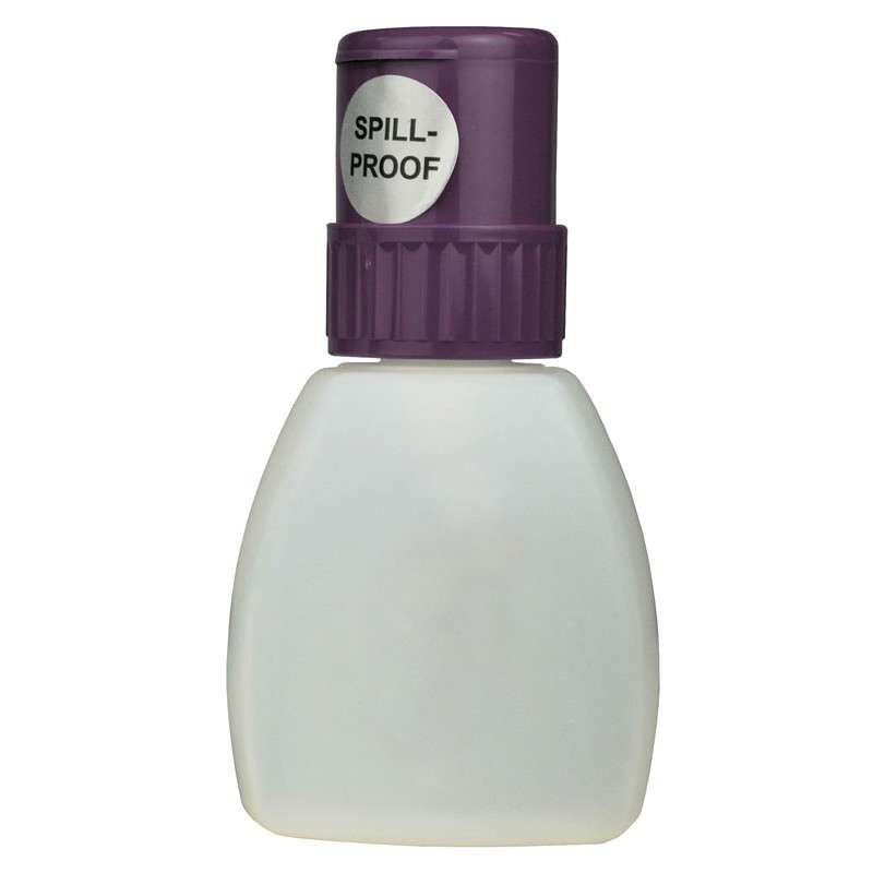 Euro-Style HDPE Bottle with Purple Twist-Lock Pump, 8 oz