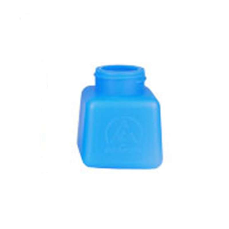 ESD-Safe Blue durAstatic™ Solvent Dispenser Bottle without Lid, 4 oz