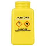 durAstatic™ ESD-Safe Acetone Solvent Dispenser Bottle with HCS Label and No Lid, Yellow 6 oz. redirect to product page