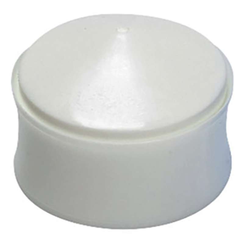 Wiper Syringe Piston, White, 3cc, 50 per Pack