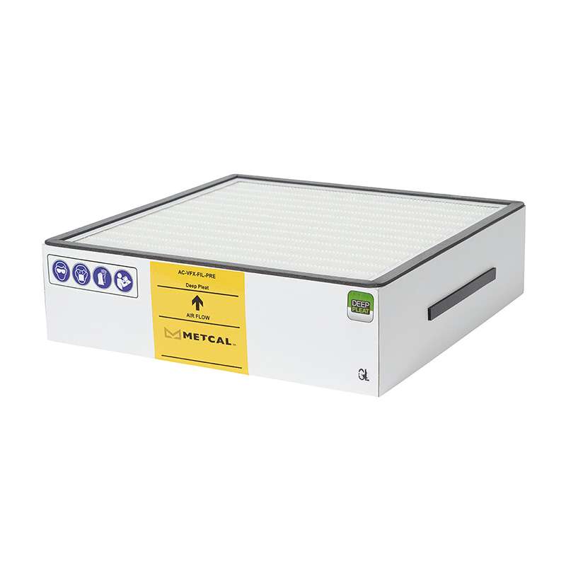 Combined Deep Pleat Pre-Filter for Metcal VFX-1000 Fume Extractor