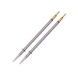 MicroFine 800 Series Solder Tip Cartridges, Chisel, 0.6 mm x 9 mm, MFT Pair for MicroFine H10-MFT Tweezers redirect to product page