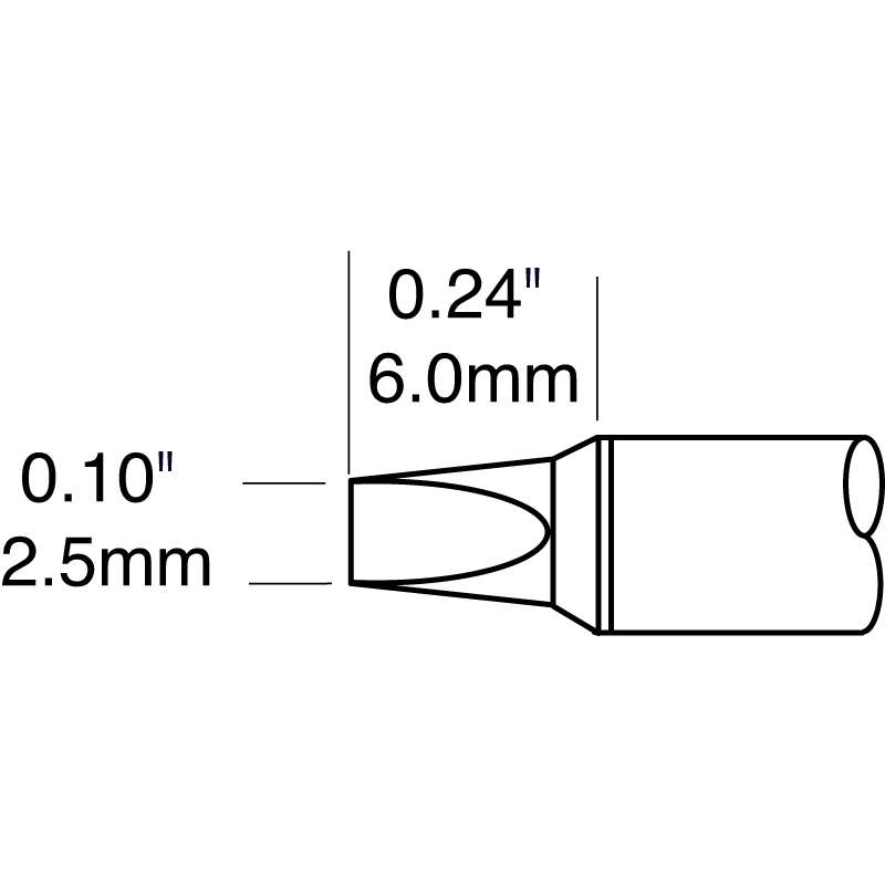 Metcal CV-5200 Power Chisel Cartridge