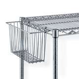 Medium Wire Storage Basket, 17-3/8" x 7-1/2" x 5", Chrome Plated redirect to product page