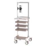 Endoscopy Cart, 62" with Tablet Holder redirect to product page