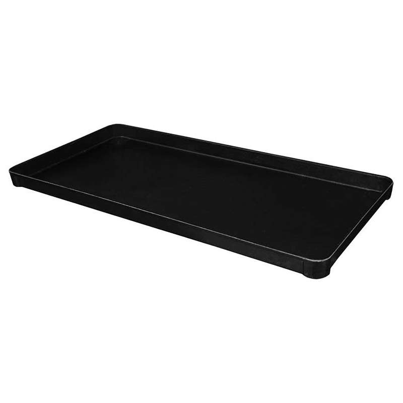 Dissipative Black Fiberglass Tray, .093", 38-1/8 x 18-1/8 x 1-7/8" I.D.